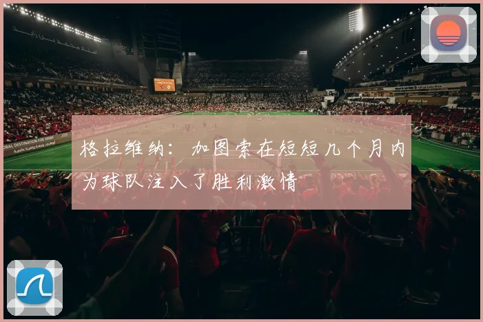 格拉维纳：加图索在短短几个月内为球队注入了胜利激情